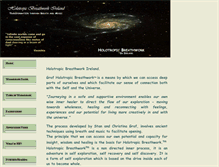 Tablet Screenshot of holotropicbreathworkireland.com